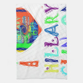 Hope Vote Blue Lovely Reflection Amazing Hillary Theedoek (Verticaal)