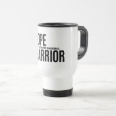 Hope Warrior - Travel Mug (White) Reisbeker (Voorkant rechts)