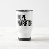 Hope Warrior - Travel Mug (White) Reisbeker (Center)