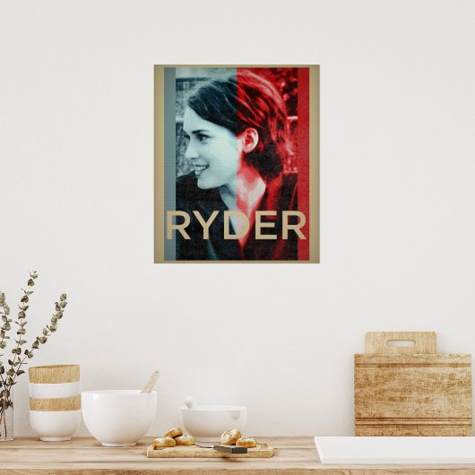Hope Winona Ryder Poster (Keuken)