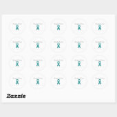 Hope Wint Stickers voor Verslavingsbewustzijn (Vel)
