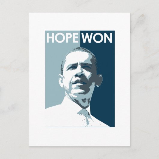 Hope Won Briefkaart (Voorkant)