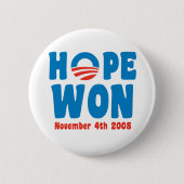 Hope Won Button (Voorkant)
