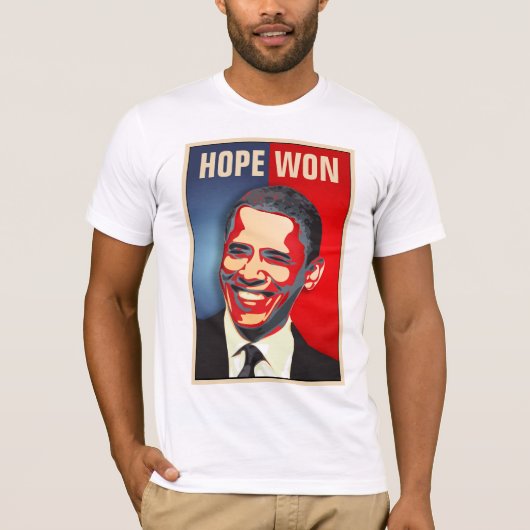 HOPE WON - Inauguratie T-shirt (Voorkant)