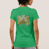 Hope Word Angel Art Inspirerend aangepaste Shirten T-shirt (Achterkant)