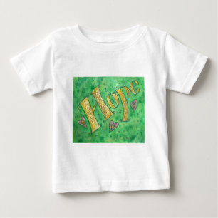 Hope Word Art Inspirerend aangepaste T-shirts