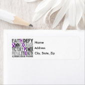 Hope Word Collage Alzheimer Etiket (Insitu)