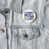 Hope Word Collage Ankylosing Spondylitis Ronde Button 5,7 Cm (In situ)