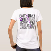 Hope Word Collage Anorexia T-shirt (Achterkant)