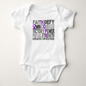 Hope Word Collage Epilepsy Romper (Voorkant)
