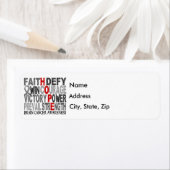 Hope Word Collage Hersenkanker Etiket (Insitu)