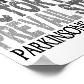 Hope Word Collage Parkinson Poster (Hoek)