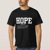 Hope wte Mens T-Shirt (Voorkant)