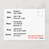 Hope You Can Attend Our Gathering - Customized Briefkaart (Achterkant)