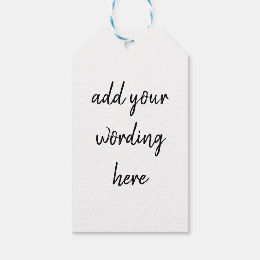 hope you havan elfin good time this christmas cadeaulabel (Achterkant)