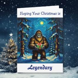 Hope your Christmas is a Whooping Good Time   Kaart