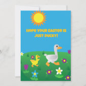 Hope your Easter is Ducky Feestdagenkaart (Voorkant)