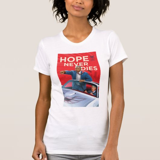 Hope zal nooit sterven t-shirt (Voorkant)