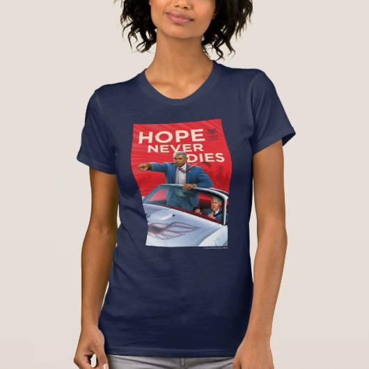 Hope zal nooit sterven t-shirt (Voorkant)
