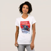 Hope zal nooit sterven t-shirt (Voorkant volledig)