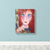 HOPEFUL MAIDEN canvasafdruk Canvas Afdruk (Insitu (Houten vloer))