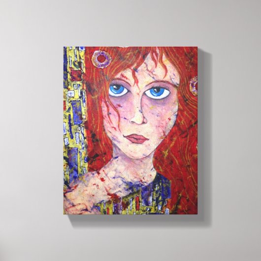 HOPEFUL MAIDEN canvasafdruk Canvas Afdruk (Voorkant)