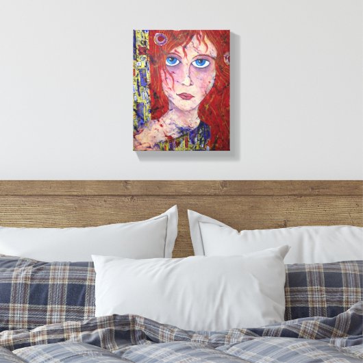 HOPEFUL MAIDEN canvasafdruk Canvas Afdruk (Insitu (Slaapkamer))