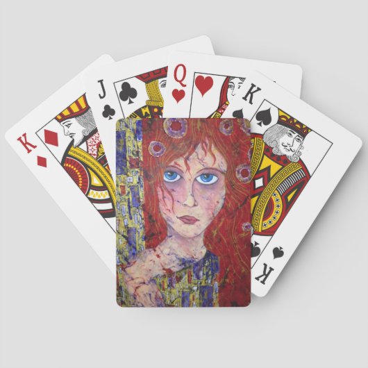 HOPEFUL MAIDEN playing cards Pokerkaarten (Achterkant)