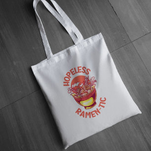 Hopeless Ramen-tic - Grappige Japanse noedelliefhe Tote Bag