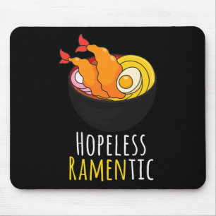 Hopeless Ramentic Cute Kawaii Ramen Noodles Pun Muismat