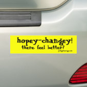 hopelijk anders. Voel je beter? Bumpersticker (Op auto)