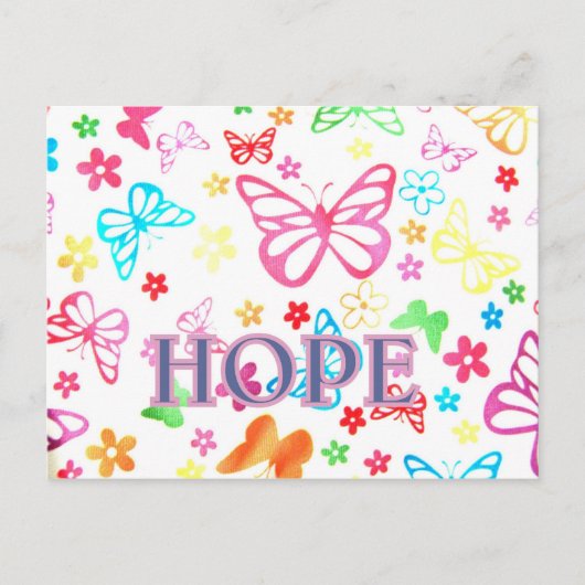 hopelijk briefkaart (Voorkant)