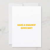 Hopelijk heb je een eendagse Pasen Feestdagenkaart (Achterkant)