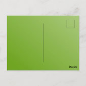 Hopelijk hebben we geluk vanavond briefkaart (Achterkant)