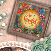 Hopelijk inspirerend  bloemig gepersonaliseerd ple planner