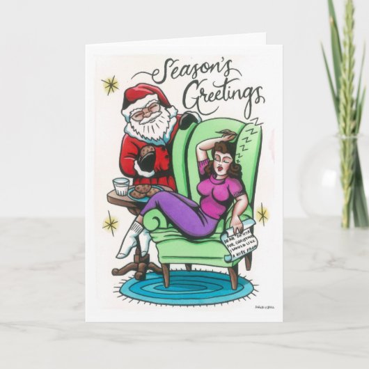 Hopelijk komt mijn kerstwens uit! kaart (Voorkant)