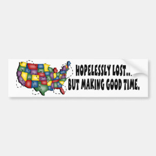 Hopelijk verloren... bumpersticker
