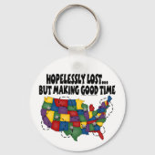 Hopelijk verloren.... Button Sleutelhanger (Voorkant)