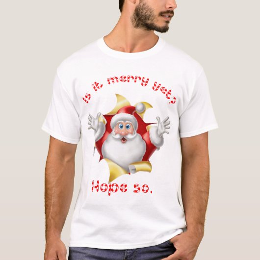 Hopelijk wel. t-shirt (Voorkant)