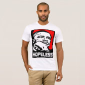 hopeloos: Barack Obama! T-shirt (Voorkant volledig)