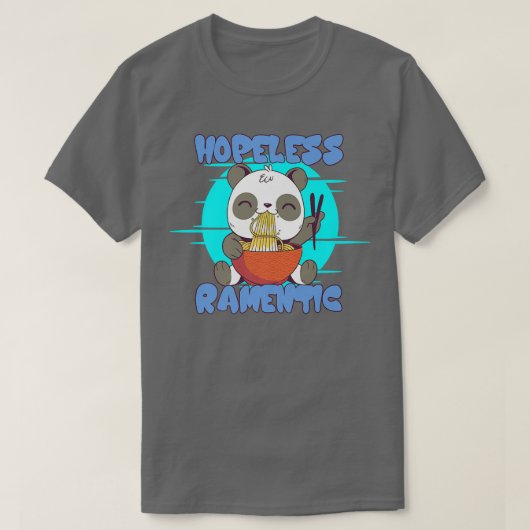 hopeloos raderwerk noedels t-shirt (Design voorkant)