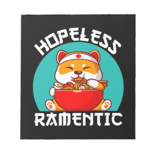 Hopeloos Ramentic Corgi Dog Anime Notitieblok