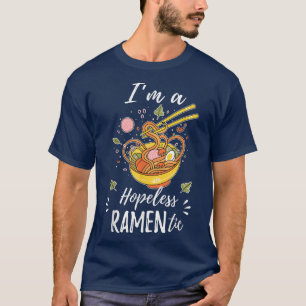 hopeloos Ramentic Cute Kawaii Ramen Japans noedel T-shirt