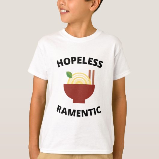 Hopeloos Ramentisch T-shirt (Voorkant)