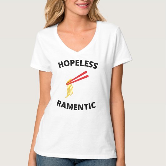 Hopeloos Ramentische T-Shirt (Voorkant)