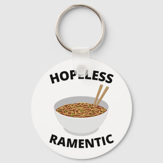 Hopeloos Romantisch  Sleutelhanger (Voorkant)