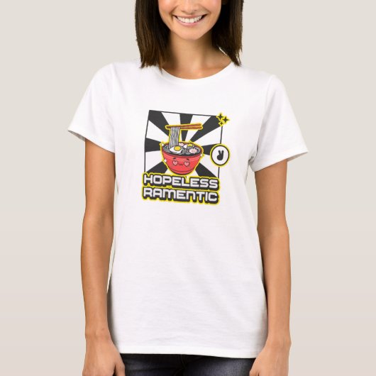 Hopeloos Romantisch T-shirt (Voorkant)