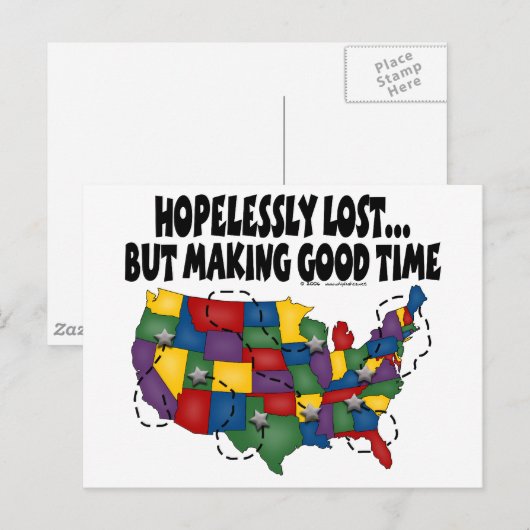 Hopeloos Verloren… Briefkaarten (Voorkant / Achterkant)