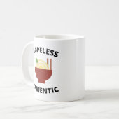Hopeloze romantiek  koffiemok (Voorkant links)