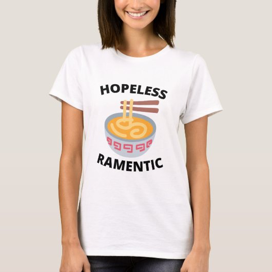 Hopeloze Romantiek T-shirt (Voorkant)